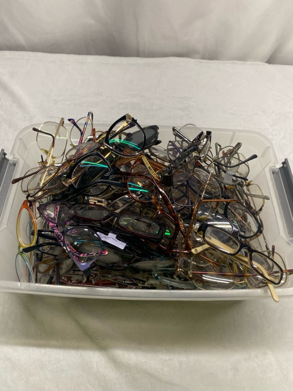 Huge Lot Of Eye Glass Frames 7 Lbs Un Sorted  Men’s And Women’s Frames